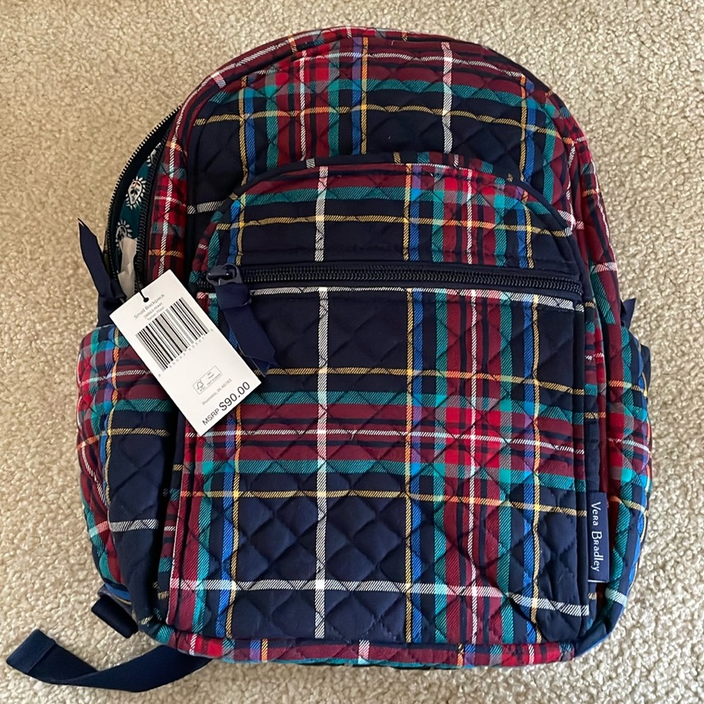 Vera Bradley small backpack NWT